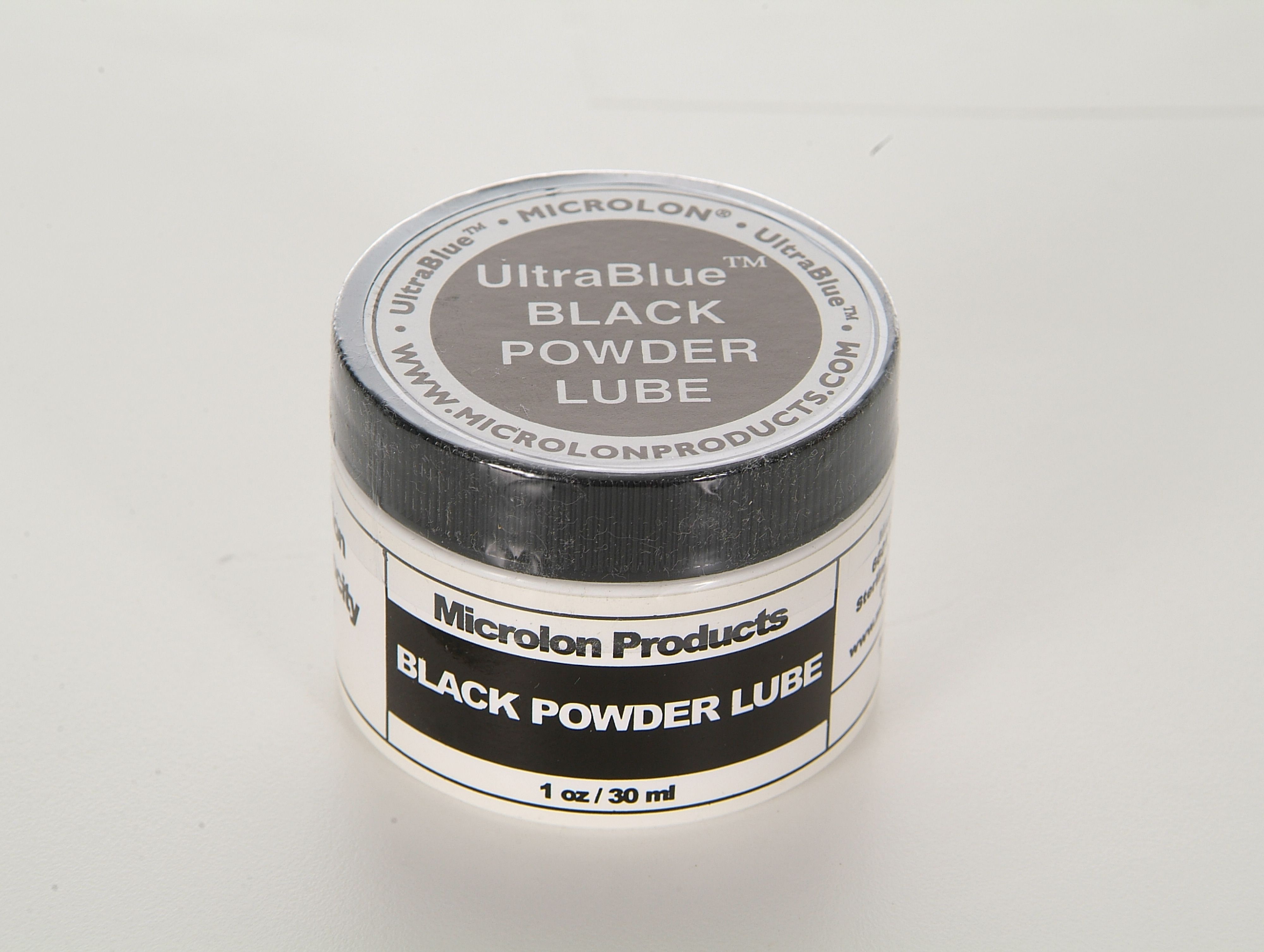 UltraBlue Black Powder Lube 1 ounce jar | Microlon Products